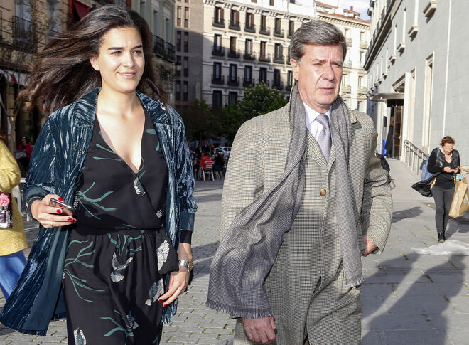 Bárbara Mirjan y Cayetano Martínez de Irujo en 2019