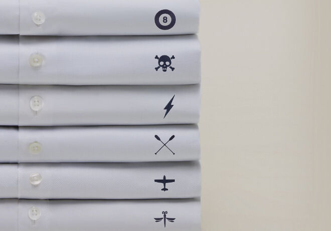 Camisas de hombre customizadas con diferentes iconos