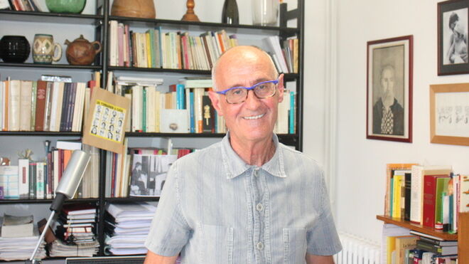 Josep Cruanyes, vicepresidente de la ANC en su despacho