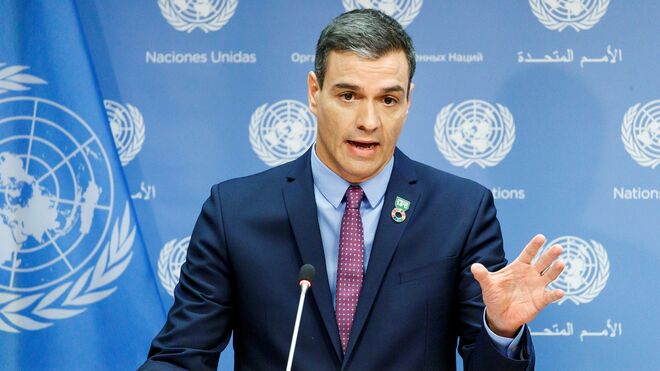 Pedro Sánchez en la Asamblea General de la ONU