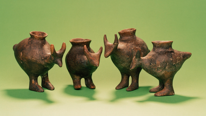 Vasijas de la Edad de Bronce halladas en Austria