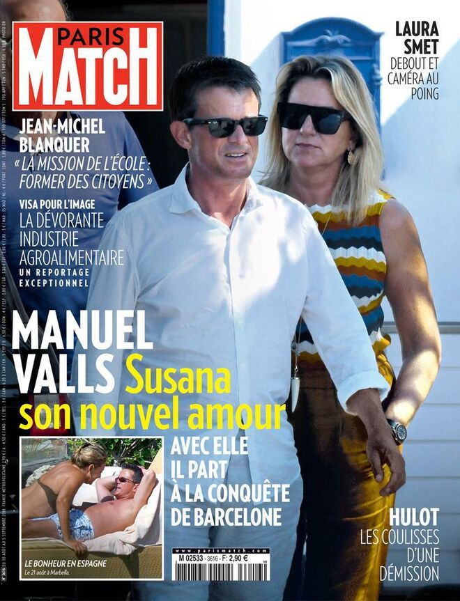 La revista 'Paris Match' desveló su romance.