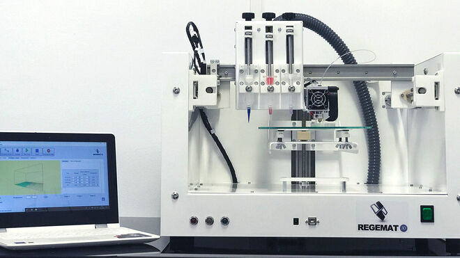 Una bioimpresora de Regemat 3D