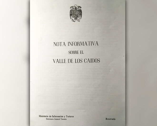 El informe reservado de 1959 sobre el Valle de los Caídos.