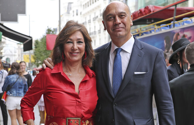 Ana Rosa Quintana y su marido, Juan Muñoz