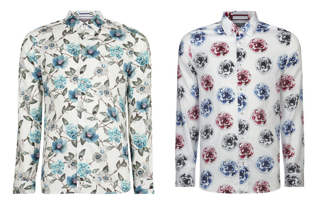 Camisas con estampados florales. PVP: 155€