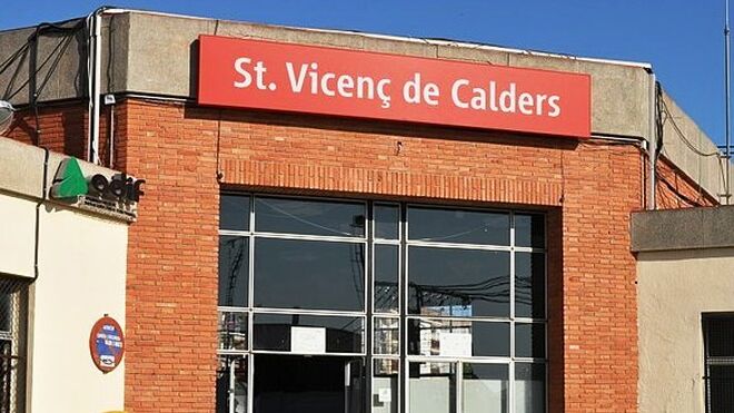 Estación de Sant Vicenç de Calders, en El Vendrell (Tarragona).