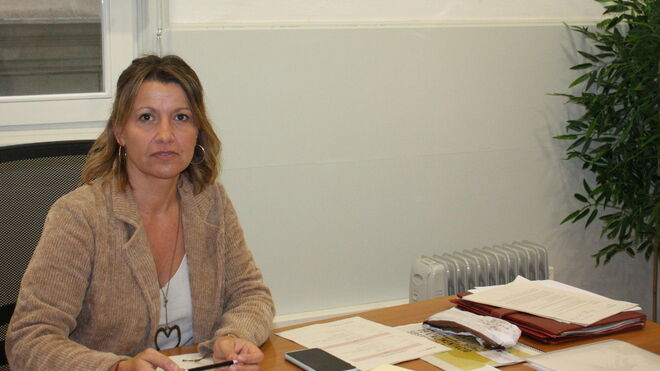 Eva Parera, en su despacho en el Ayuntamiento de Barcelona