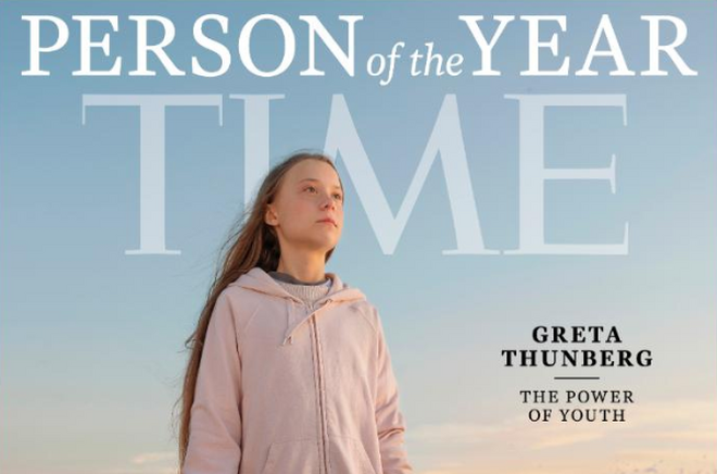 Greta Thunberg, elegida persona del año por la revista 'Time'