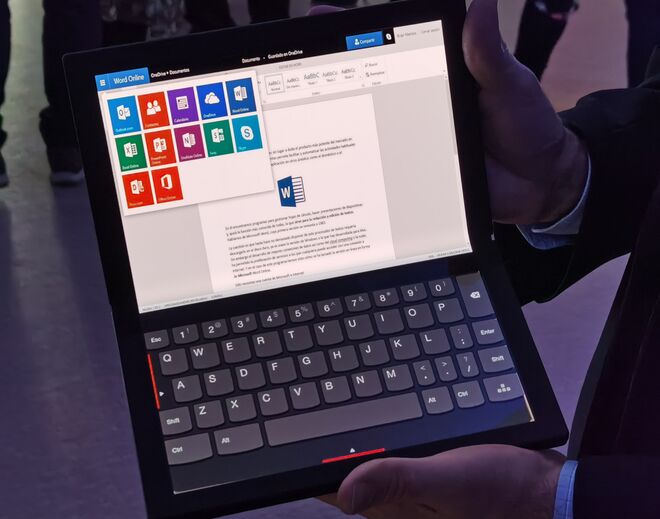 Lenovo ThinkPad X1, el primer portátil plegable del mundo
