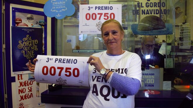 La administración de loterías número 1 de Almuñécar (Granada) ha devuelto 30 de las 40 series del 750.