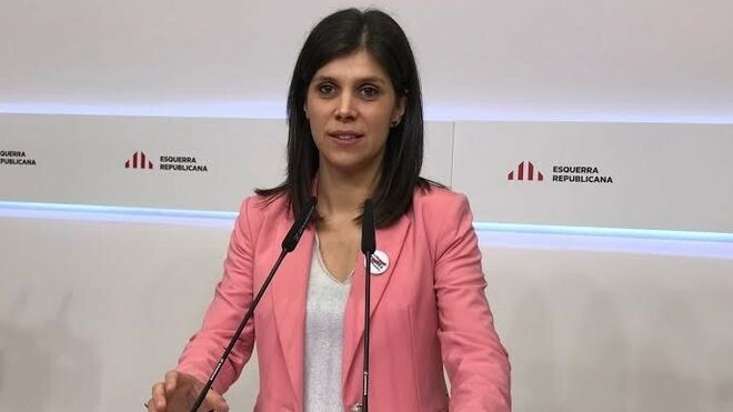 La portavoz y secretaria general adjunta de ERC, Marta Vilalta.