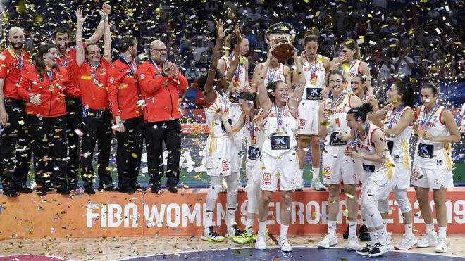 La selección femenina de baloncesto gana el Eurobasket