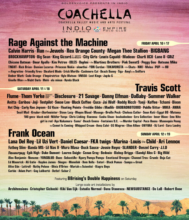 Cartel Coachella 2020