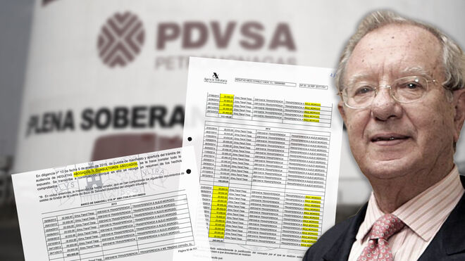 Hacienda acredita que Raúl Morodo recibió transferencias de una de las empresas de su hijo que trabajaba para PDVSA.