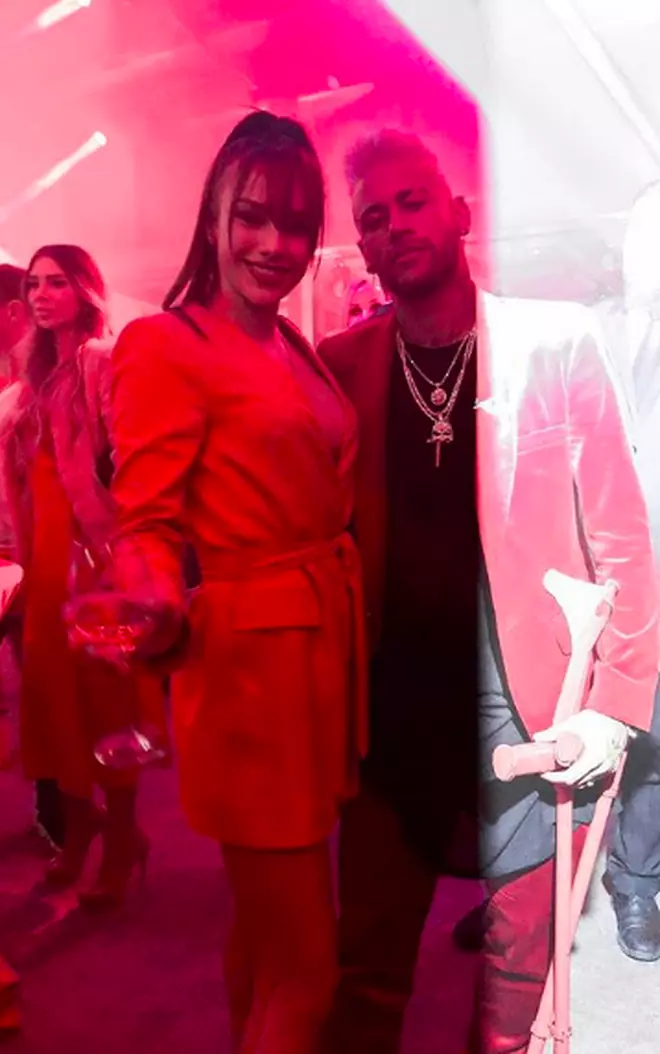 Katerina y Neymar en febrero de 2019
