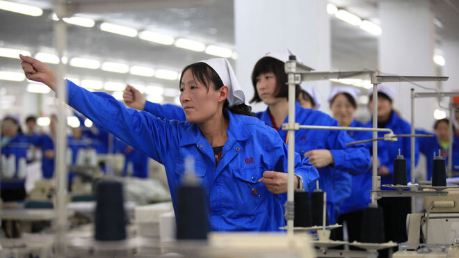 Gran parte de la producción de prendas de las grandes marcas se fabrica en China
