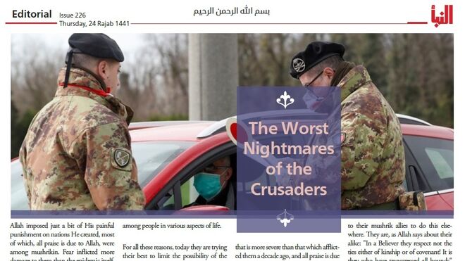 El editorial de la revista Al Naba editada por Estado Islámico