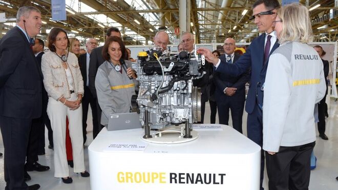 La fabrica de motores de Renault en Valladolid retoma su actividad a partir del miercoles.