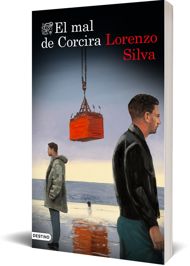 Un detalle de la portada de 'El mal de Corcira', de Lorenzo Silva, publicada por Destino.