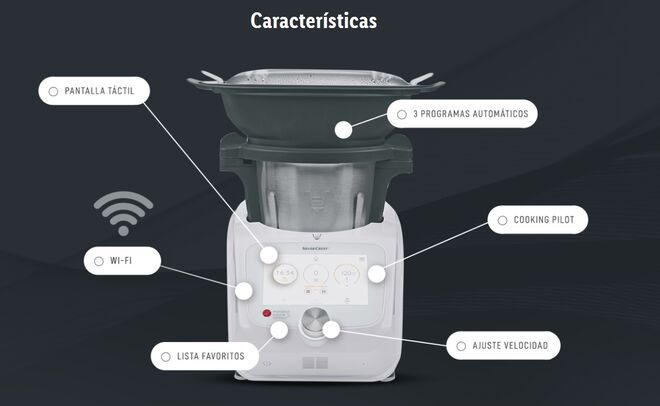 Robot de cocina Monsieur Cuisine Connect del Lidl