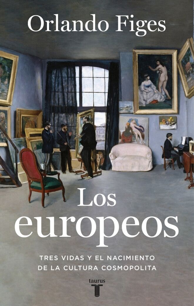 Un detalle de la cubierta de 'Los europeos', de Orlando Figes, publicado por Taurus.