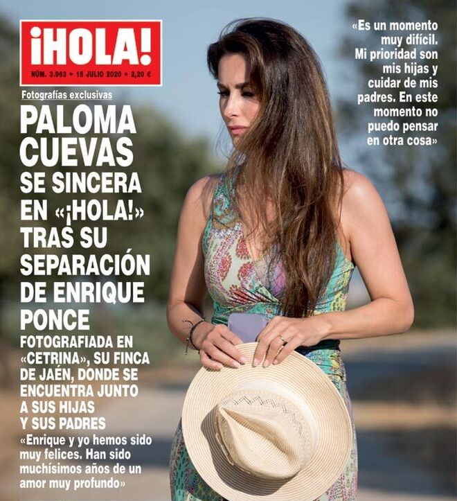 Paloma Cuevas rompe su silencio sobre su separación en la revista '¡Hola!'