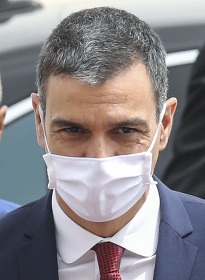 Pedro Sánchez en julio de 2020