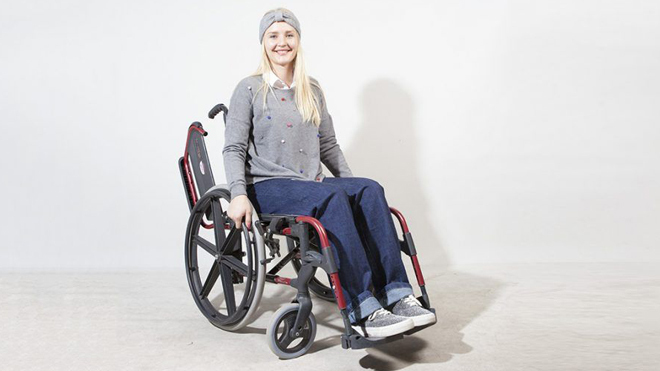 Vaqueros especiales para personas en silla de ruedas