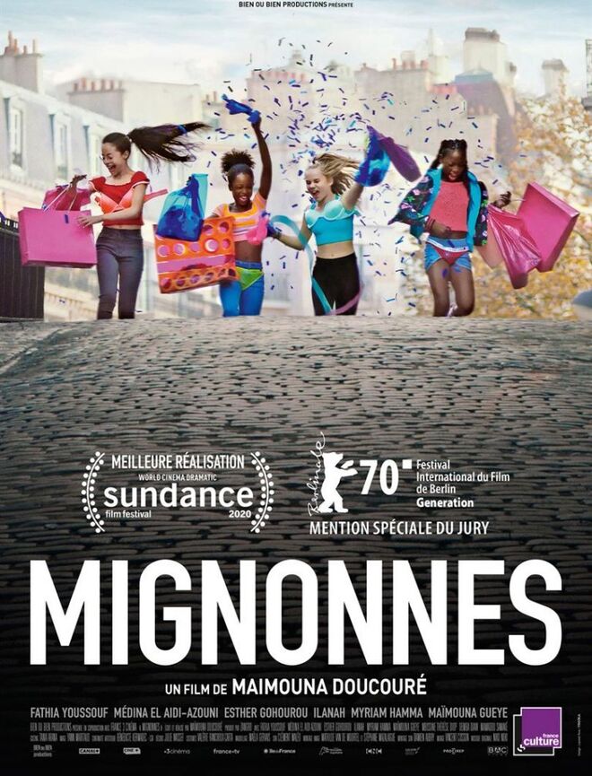 Cartel oficial de 'Mignonnes' ('Cuties')