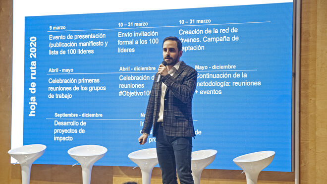 Fernando Carruesco en la presentación de Talento para el Futuro.