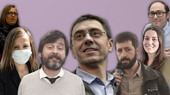 Los siete investigados de Podemos por la 'caja B' y los motivos de su imputación