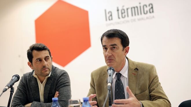 El economista Benito Arruñada (der), junto al politólogo y escritor Manuel Arias Maldonado (izq).