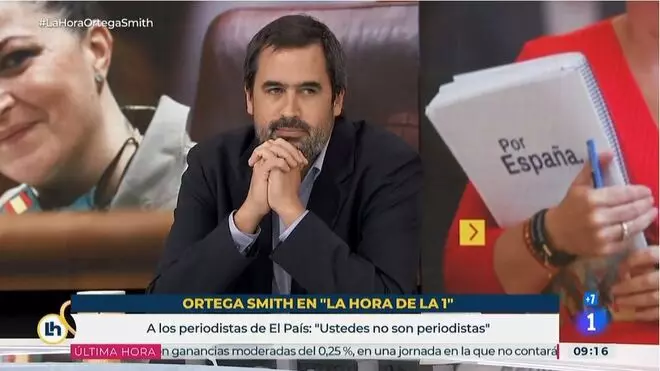 Carlos Cué, periodista de El País, tiene un rifirrafe con ortega Smith.