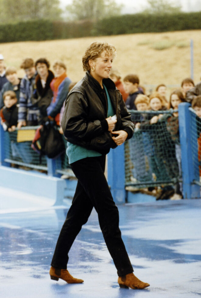 Diana de Gales en 1990