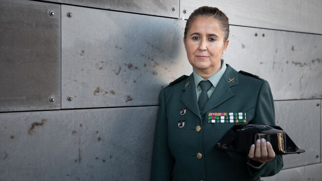 Manuela Simón, cabo primero de la Guardia Civil, en entrevista con Vozpópuli