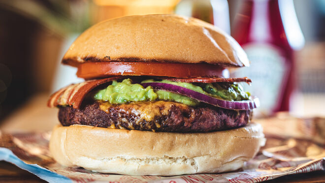 Veggie burger, New York Green, NYB.