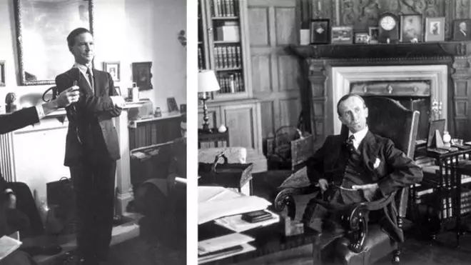 A la izquierda, Kim Philby (1912-1988). A la derecha, John Buchan (1875-1940), espía, político y novelista escocés, autor de ‘Los 39 escalones’.