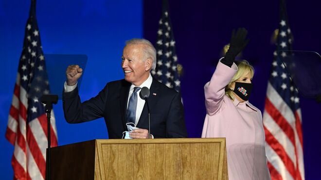 El líder demócrata en Estados Unidos, Joe Biden