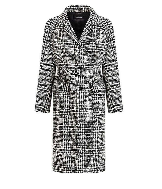 Abrigo de lana, de Dolce & Gabbana.