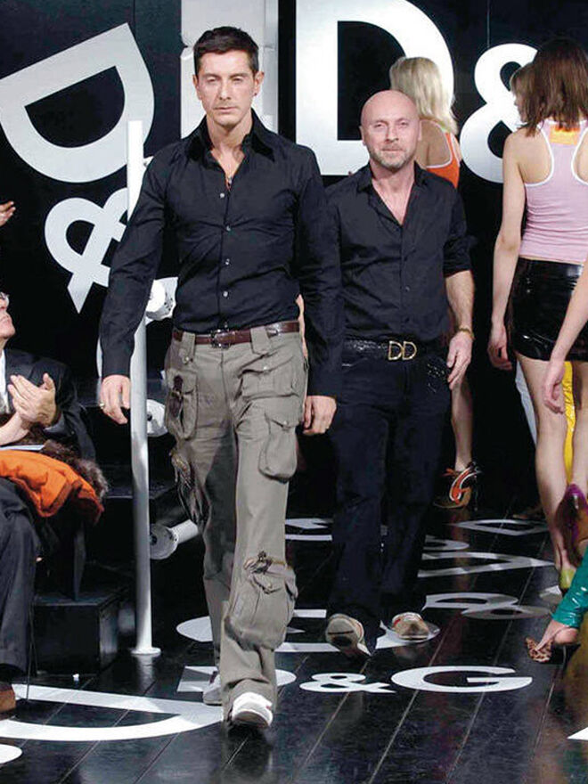 Domenico Dolce (derecha) y Stefano Gabbana.