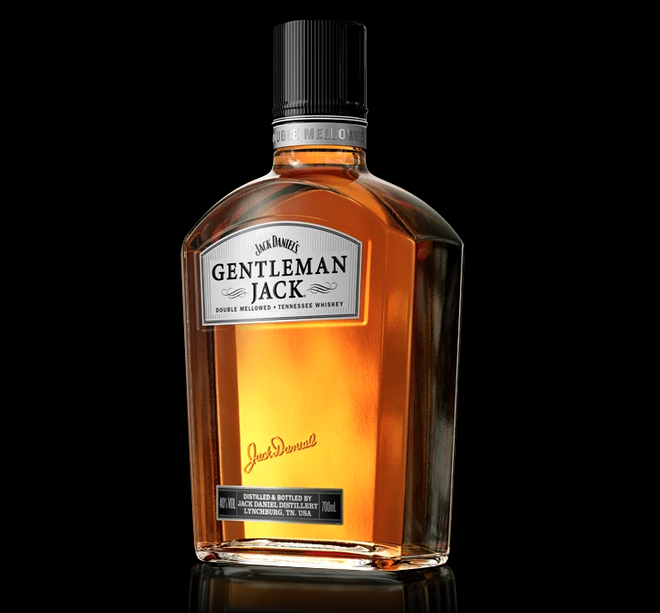 Gentleman Jack, la versión 'premium' de whisky americano de la familia Jack Daniel's.