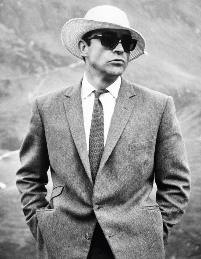 El actor, en el transcurso de un viaje de promoción a Italia en el otoño de 1964.