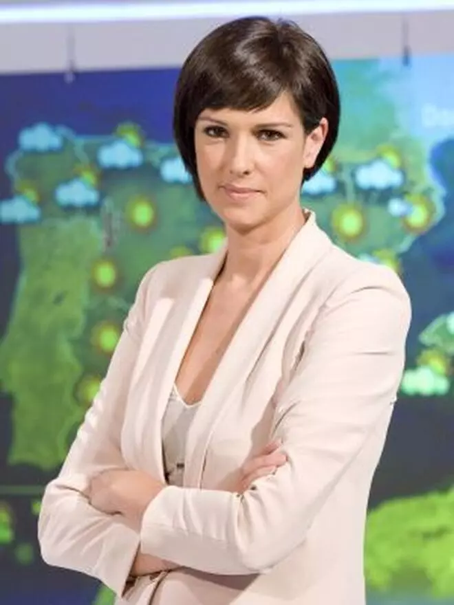 Mónica López fue la 'mujer del tiempo' en TVE