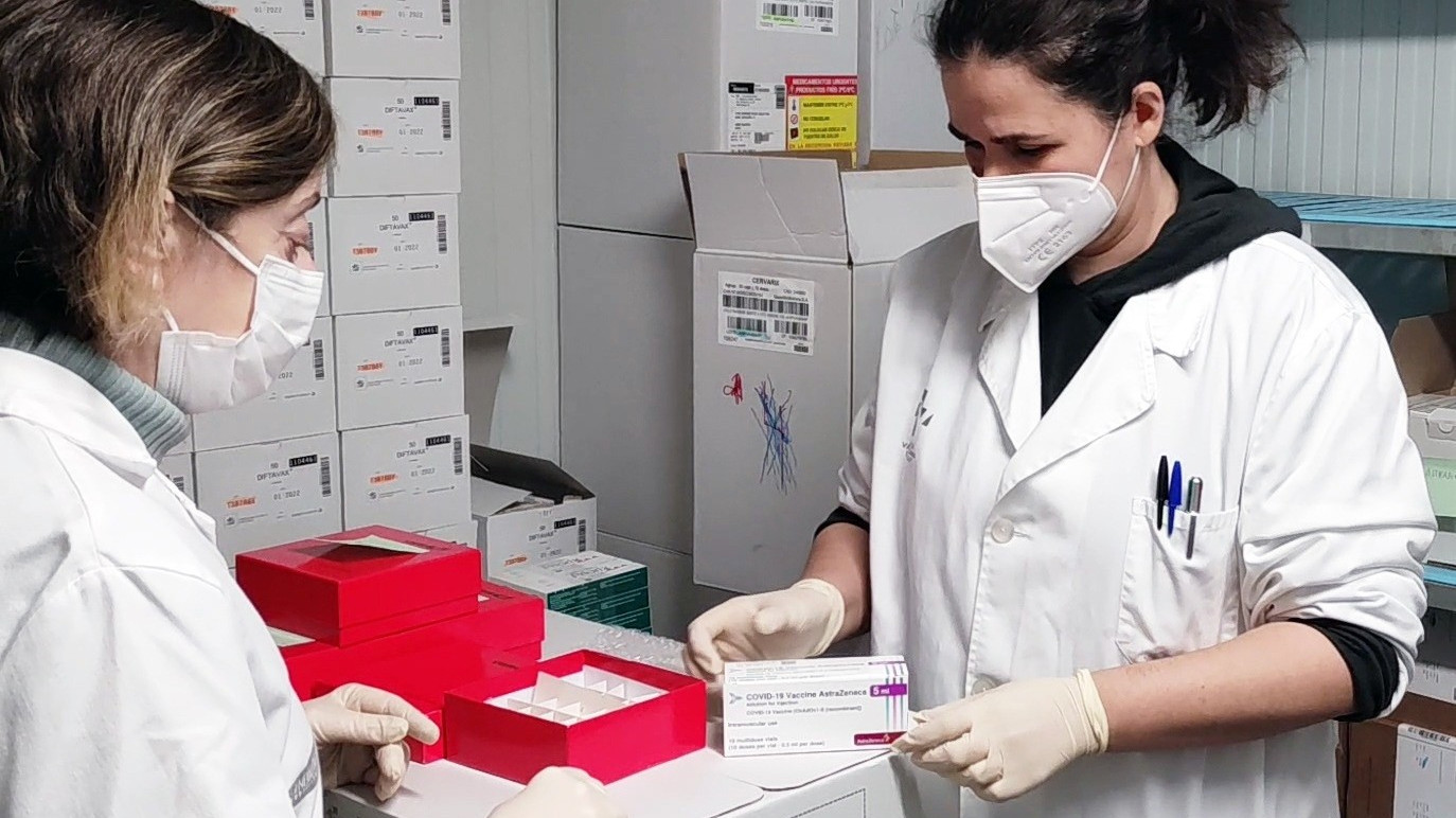El reparto de las dosis de AstraZeneca beneficia a cinco comunidades autónomas