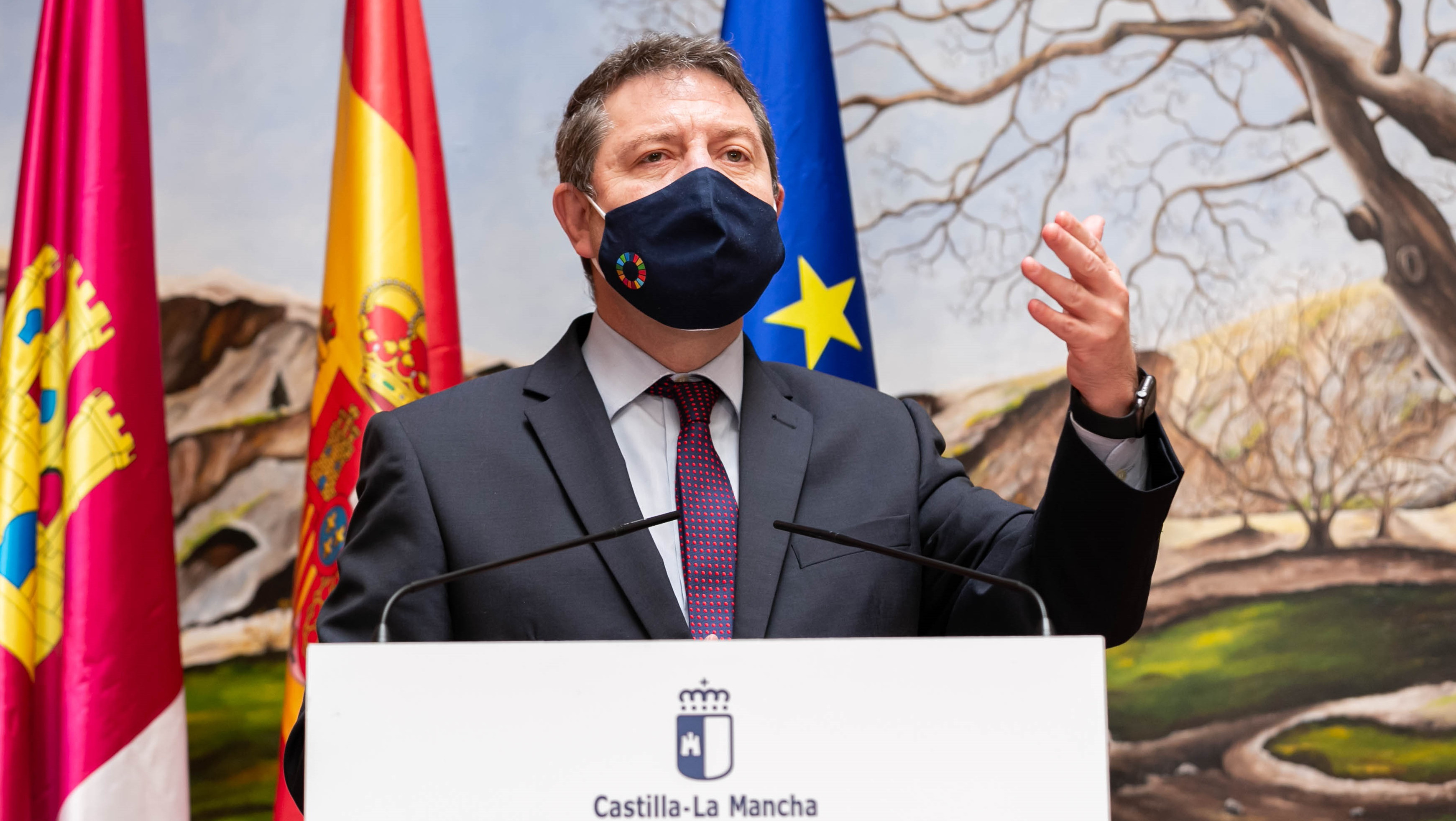 El jefe del Ejecutivo de Castilla-La Mancha, Emiliano García-Page.