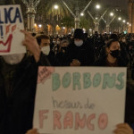 Nueva noche de protestas en Barcelona, Girona y Tarragona por la libertad de Pablo Hasel
