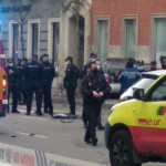 El coche a la fuga ha acabado siendo empotrado en la calle Serrano tras una persecución por Madrid.