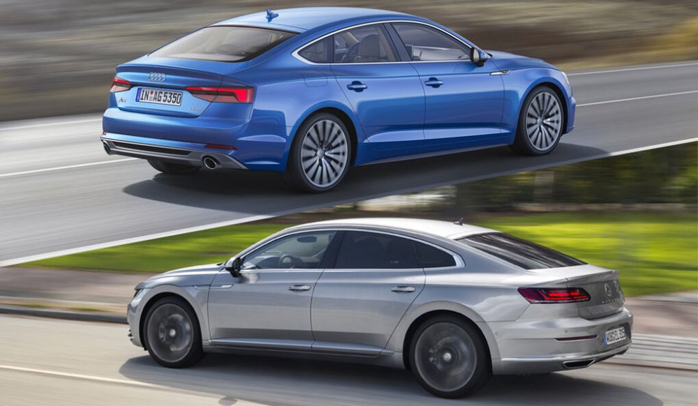 Audi A5 Sportback frente a Volkswagen Arteon nada de SUV, para viajar