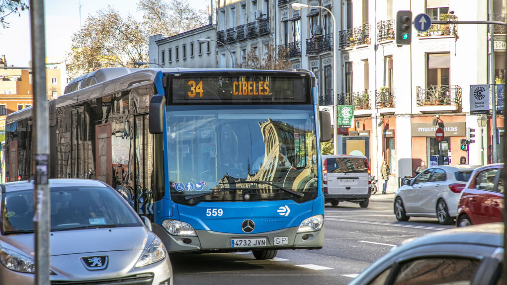 Autobuses gratis en Madrid para el fin de semana del Black Friday el encendido de las luces
